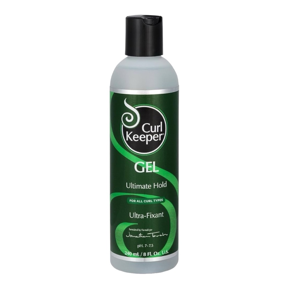 CURL KEEPER ULTIMATE HOLD HAIR GEL FOR CURLY HAIR 240ML - BRAND NEW